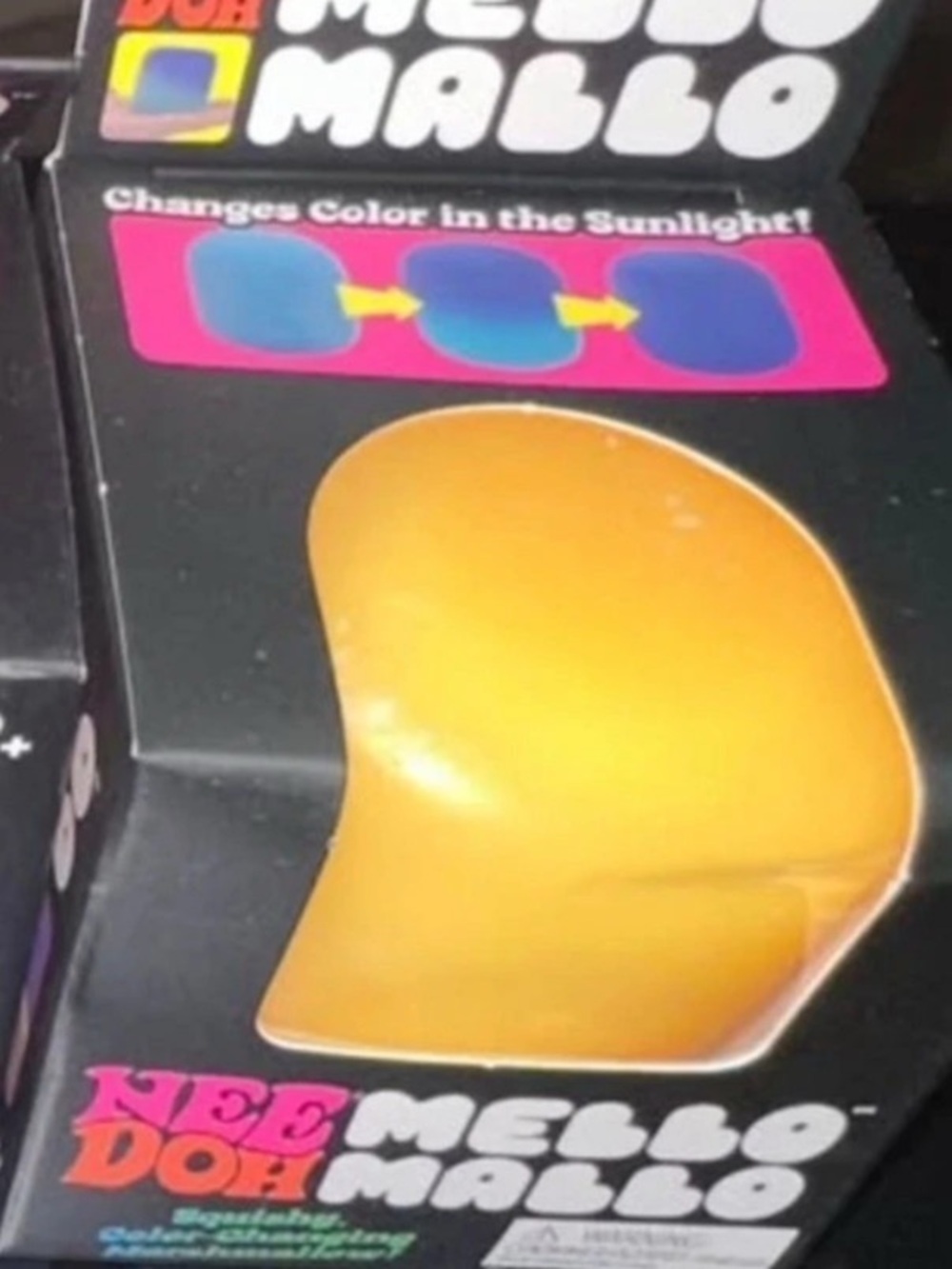 Inspired NeeDoh Mello Mallo Color-Changing Toy